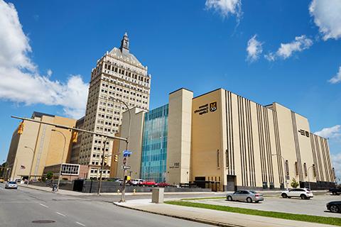 Exterior of Downtown Campus